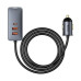 Baseus CCBT-A0G Share Together PPS Multi-port Fast Charging Car Charger with Extension Cable